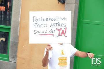Trabajadores del Paco Artiles se concentran en San Juan y el Pacto de Telde se plantea volver a licitar su gestión/Francisco Javier Santana.